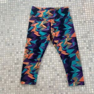 Jordan Training Multi-colored Crop Leggings